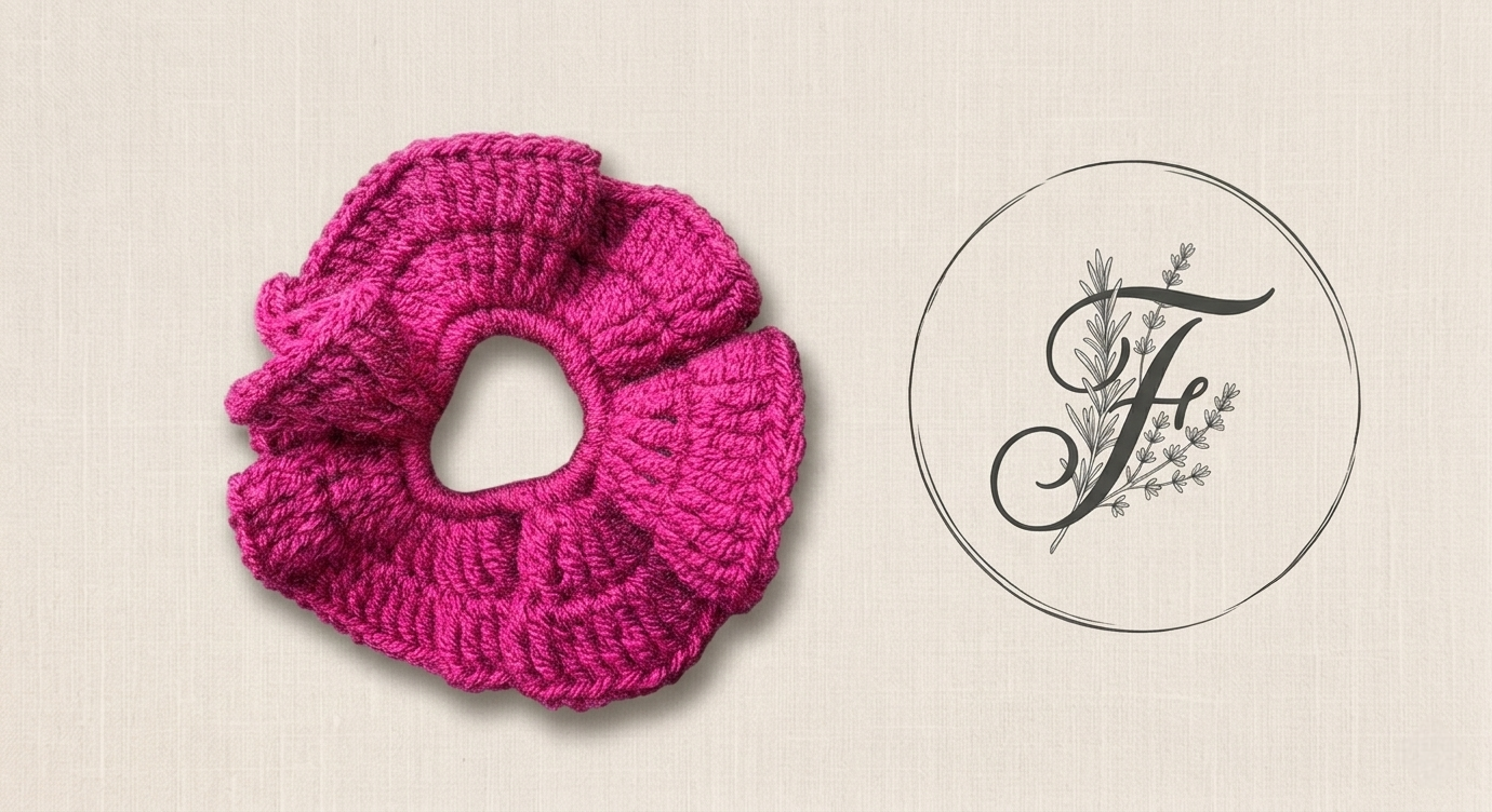 Chouchou rose - M