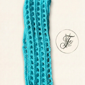 Bandeau ajouré ciel d'hiver - Taille Unique