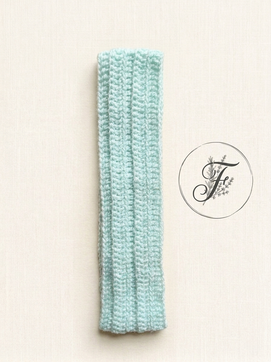 Bandeau vert émeraude - Taille Unique