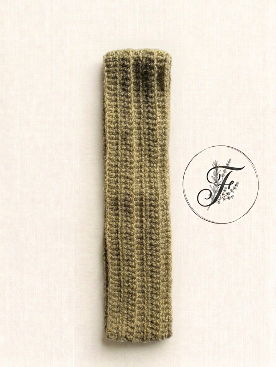 Bandeau douillet beige - Taille Unique
